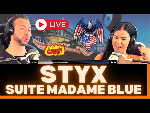 TALK ABOUT A DYNAMIC PERFORMANCE! First Time Hearing Styx - Suite Madame Blue Live 1996 Reaction!
