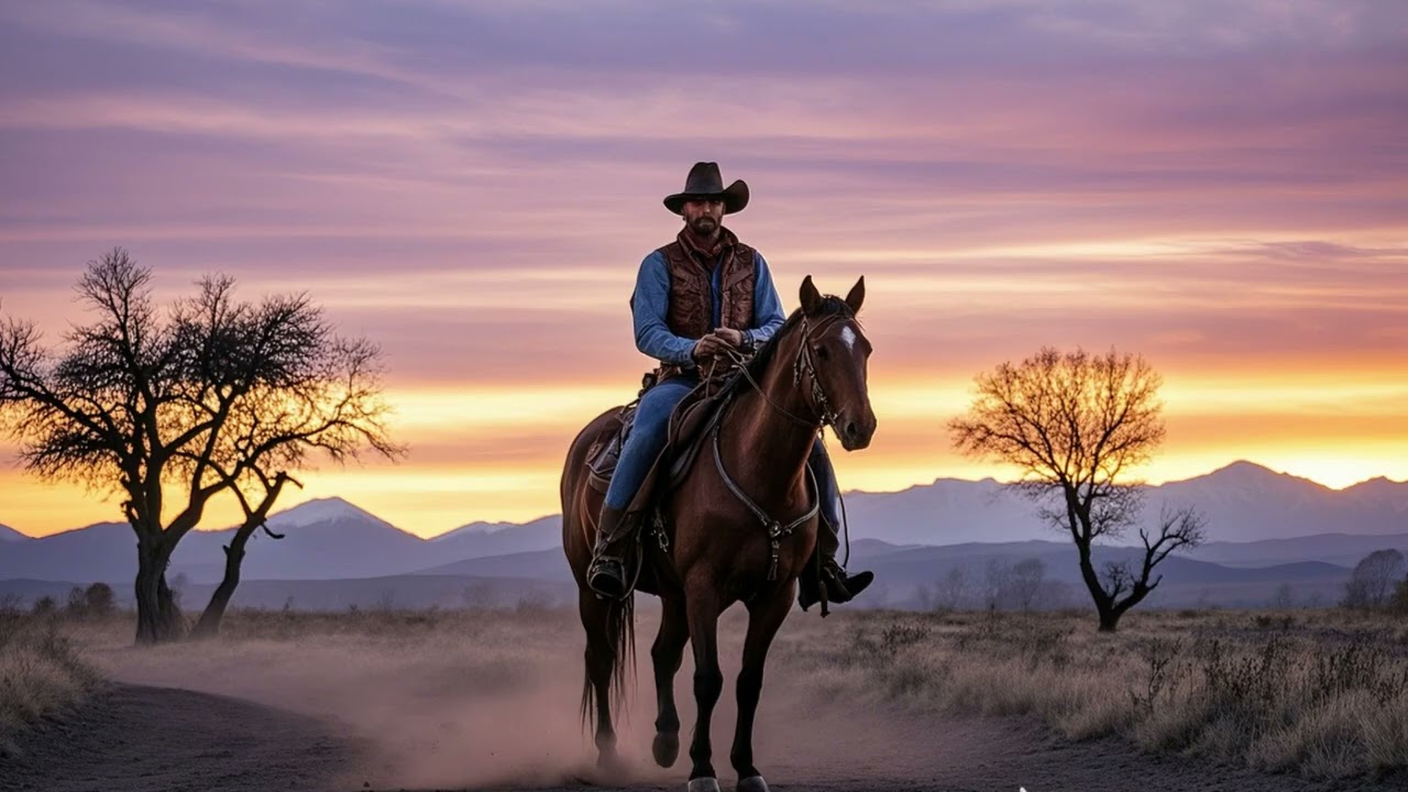 Twilight Trails 🌙 | Reflective Country Blues 🎶 | A Ride Into the Dusk