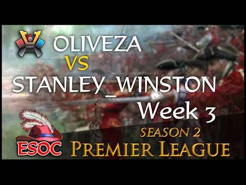 [AoE3] (BIGs) Oliveza vs (NWC) Stanley_Winston — Week 3 — ESOC Premier League Season 2