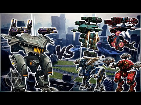 [WR] 🔥 4X Puncher With 600,000 DMG/Sec VS Titans – Mk3 Test & Gameplay | War Robots