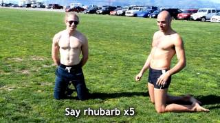 Bloopers from the Warm Up Video with Antranik & Aaron