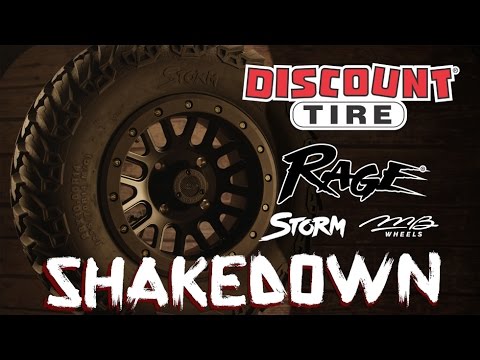 SHAKEDOWN: Rage STORM Tires & MB11 Wheels by Discount Tire