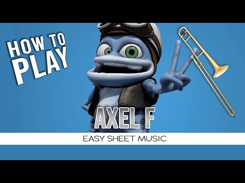Trombone "Axel F" EASY Sheet Music