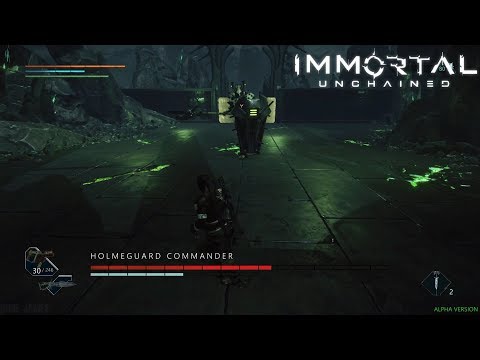 Immortal: Unchained - Holmeguard Commander Boss Fight (Alpha)