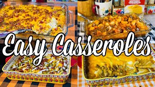 NEW FAVORITE CASSEROLES | WHAT’S FOR DINNER 🍂 | SEPTEMBER 2021