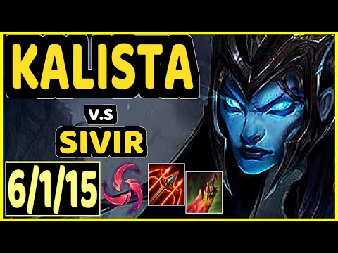 INNAXE (KALISTA) vs SIVIR - 6/1/15 KDA BOTTOM ADC CHALLENGER GAMEPLAY - EUW