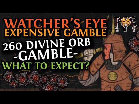 [POE 2023] WATCHER'S EYE GAMBLE | EXPENSIVE SESSION | WHAT TO EXPECT FROM SUCH A GAMBLE?
