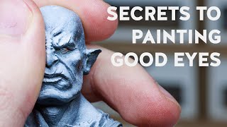 Painting eyes on miniatures made easy - Warhammer!
