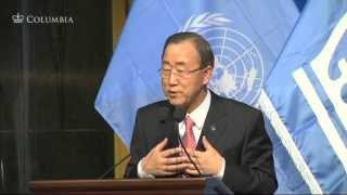 World Leaders Forum: Ban Ki-moon, Secretary-General of the United Nations