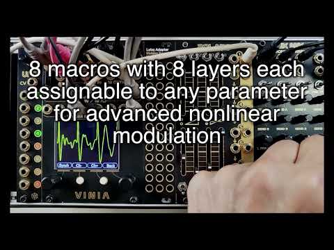 Vinia by Tesseract Modular - 8-channels audio generator and effects processor image 2