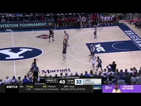Michael Flowers vs BYU 27 PTS           3.23.22