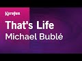 That S Life Michael Bublé Karaoke Version KaraFun