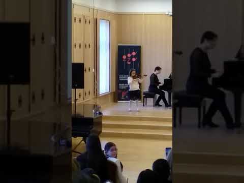 CANTATA ȚĂRĂNEASCĂ BACH    FRAGMENT    ALESSIA DAN