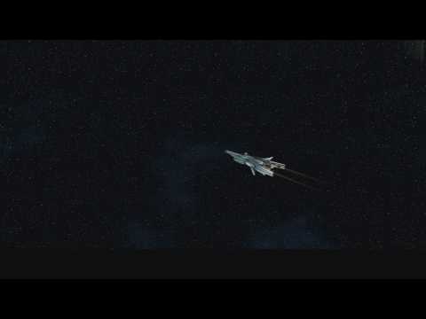 Xenosaga III HD Cutscene 218 - Elsa Drifts through Space