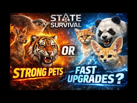 Strong Pets or Fast Gen 2? BEST Pet Strategy in State of Survival!