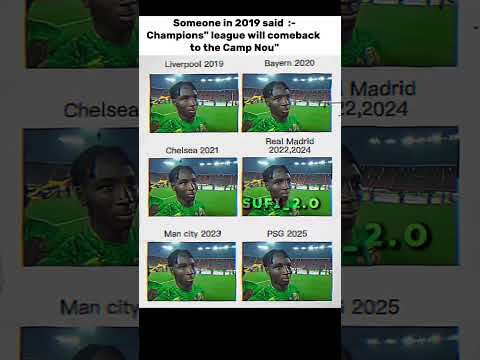 UCL will come to the Camp Nou #football #edit #shorts #viral