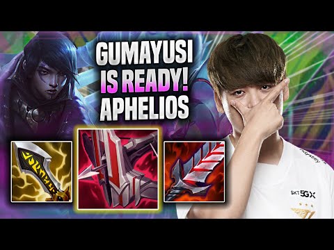 GUMAYUSI IS READY FOR APHELIOS IN KR SOLOQ! - T1 Gumayusi Plays Aphelios ADC vs Jhin!