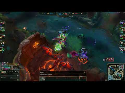 Singed and Yuumi easy pentakill