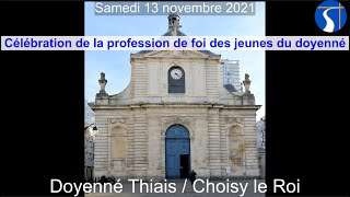 2021-11-13 - Célébration de la profession de foi des jeunes du doyenné