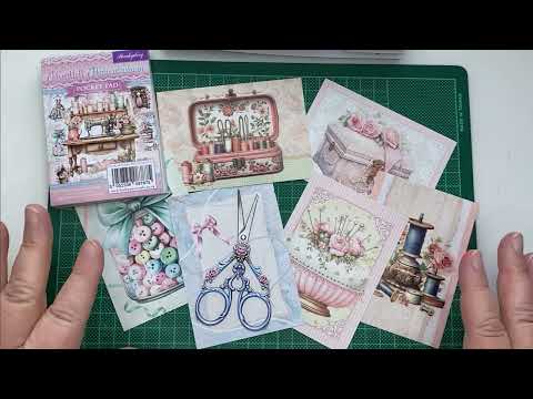 The Craft Corner - Thanks Mum With The Hunkydory Pocket Pads Craft Papers