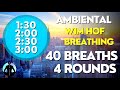 You're Breathing in the Big City: Wim Hof Guided Breathing with the Ambient Sounds of a Distant City