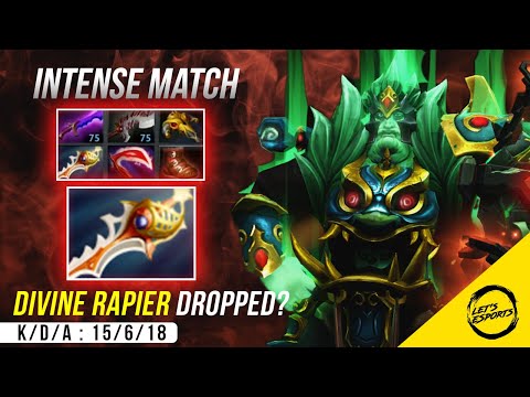 LeT'S ESPORTS PLAYS WRAITH KING !  KING OF PATCH 7.28 ! PUB MATCH HARD CARRY GAMEPLAY