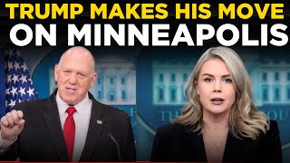 White House LIVE: Karoline Leavitt Reveals Trump’s New Move After Sending Tom Homan to Minneapolis