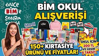 BİM Okul Alışverişi: Raf Boşalmadan Yetiş! Sabit Fiyatlar Ucuz Okul Al