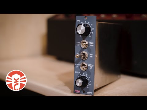 Retro Instruments 500PRE 500 Series Tube Microphone Preamp with 3 12AT7 Tubes image 11