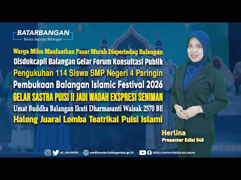 BATARBANGAN Edisi 548 Berita Seputar Balangan