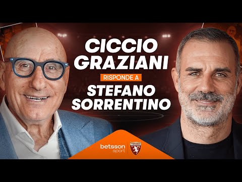 CICCIO GRAZIANI risponde a SORRENTINO | Betsson.Sport & Torino F.C.