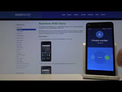 Incoming Call on Wiko Harry – Incoming Call Settings