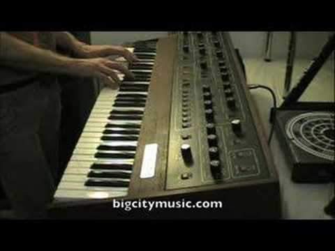 Sequential Circuits Prophet-5 poly analog synth w/ Doron