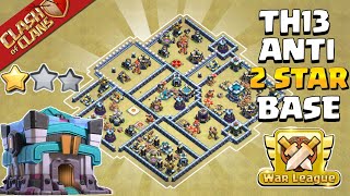 Town hall 13(Th13) War Base | Town hall 13(Th13) Farming/Trophy/War Base | Coc Th13 Base (Link) 2023