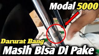 Download lagu TRIK MURAH ATASI SHOCK DEPAN BOCOR MODAL 5000 AE || As Baret, Pake Teruuuuus mp3