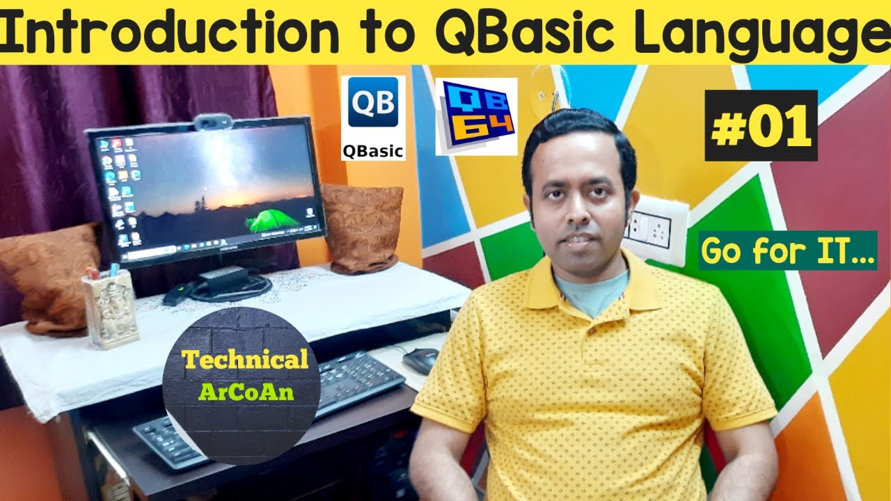 Introduction to QBasic Language (Part-1) | QB64 | QBasic Programming | QBasic Tutorial #icsc #cbsc