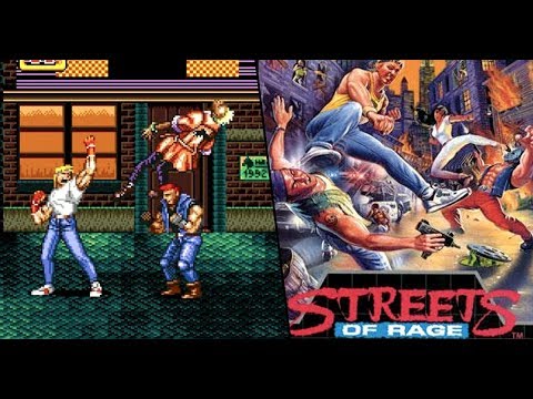 Streets of rage - round 1 to 6 (Live with my wife)