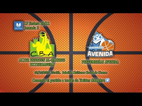 Alter Enersun Al-Qázeres Extremadura - Perfumerías Avenida (LF Endesa 20/21)