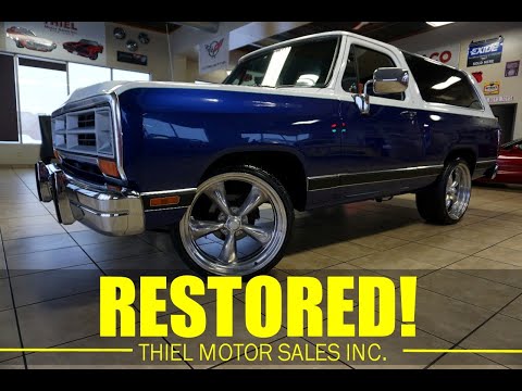 1989 Dodge Ramcharger (CC-2017465) for sale in De Witt, Iowa