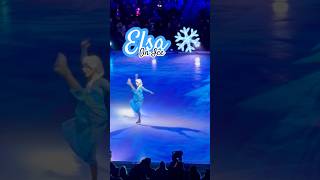 Elsa’s Enchanting Let It Go Performance ❄️✨ | Disney On Ice Magic!