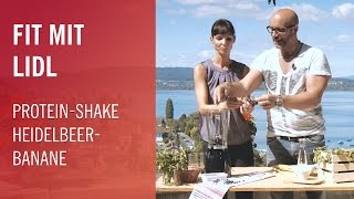Protein-Shake Heidelbeer-Banane | Lidl Schweiz