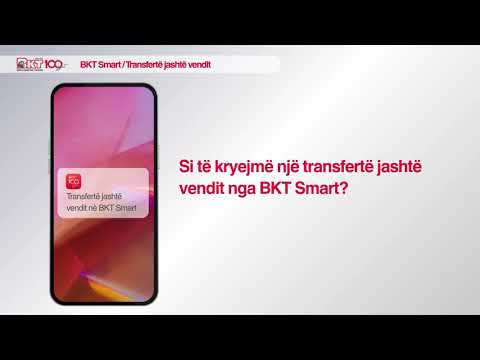 Si të kryej një transfertë jashtë vendit nga BKT Smart?