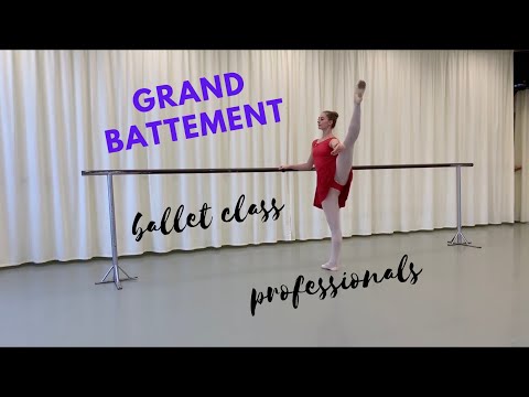 Grand Battement - Bar - Left - Professionals