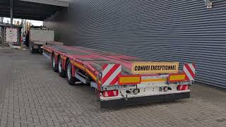 العربات نصف المقطورة عربة مقطورة مسطحة منخفضة Faymonville Maxtrailer F-S43-1AAF 6.5 meter Extandable Mega! | صورة 4 - Autoline