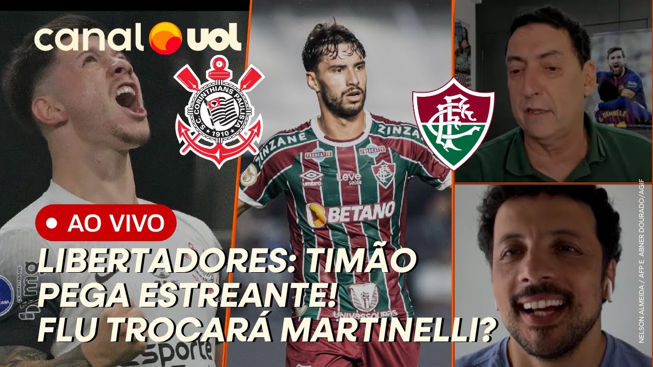 🔴CORINTHIANS ENCARA ESTREANTE NA PRÉ-LIBERTADORES! PALMEIRAS: FLUMINENSE TROCARÁ MARTINELLI?