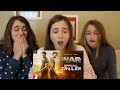 WAR | Trailer Reaction by foreigners | Hrithik Roshan | Tiger Shroff |Vaani Kapoor|foreigners react