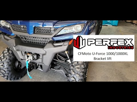 Product review. Perfex Industries 2\" bracket lift for CFMoto U-Force 1000/1000XL