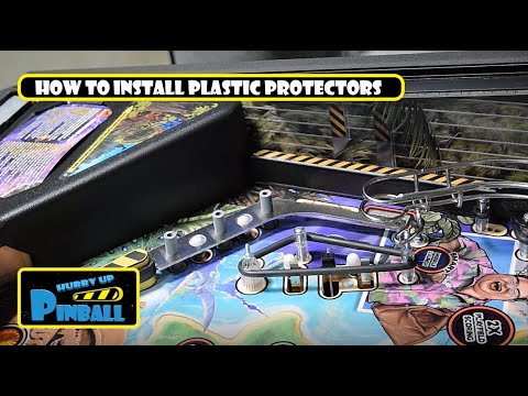 HurryUpPinball - How to install Plastic Protectors