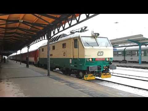 Odjezd 150.221-0 z České Třebové s Expresem HD