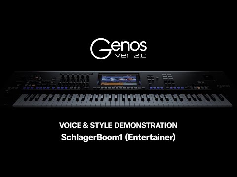 Genos Version 2.0 - Voice & Style Demonstration: SchlagerBoom1 (Entertainer)